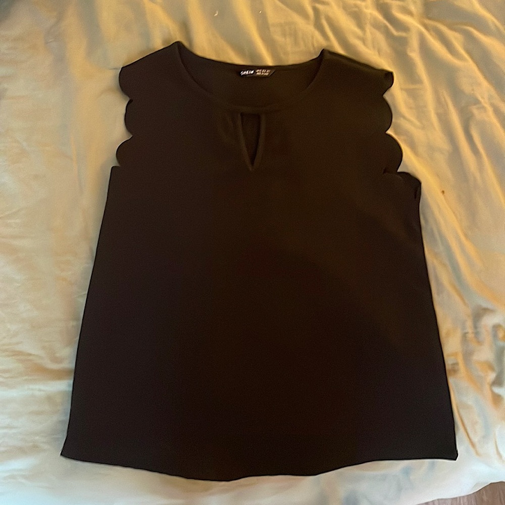 Woman’s Black Blouse, Size XS (fits more like S)